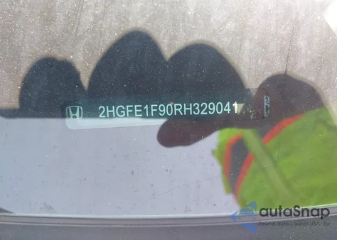 2024 Honda Civic Touring z USA, uszkodzony, nr VIN 2HGFE1F90RH329041